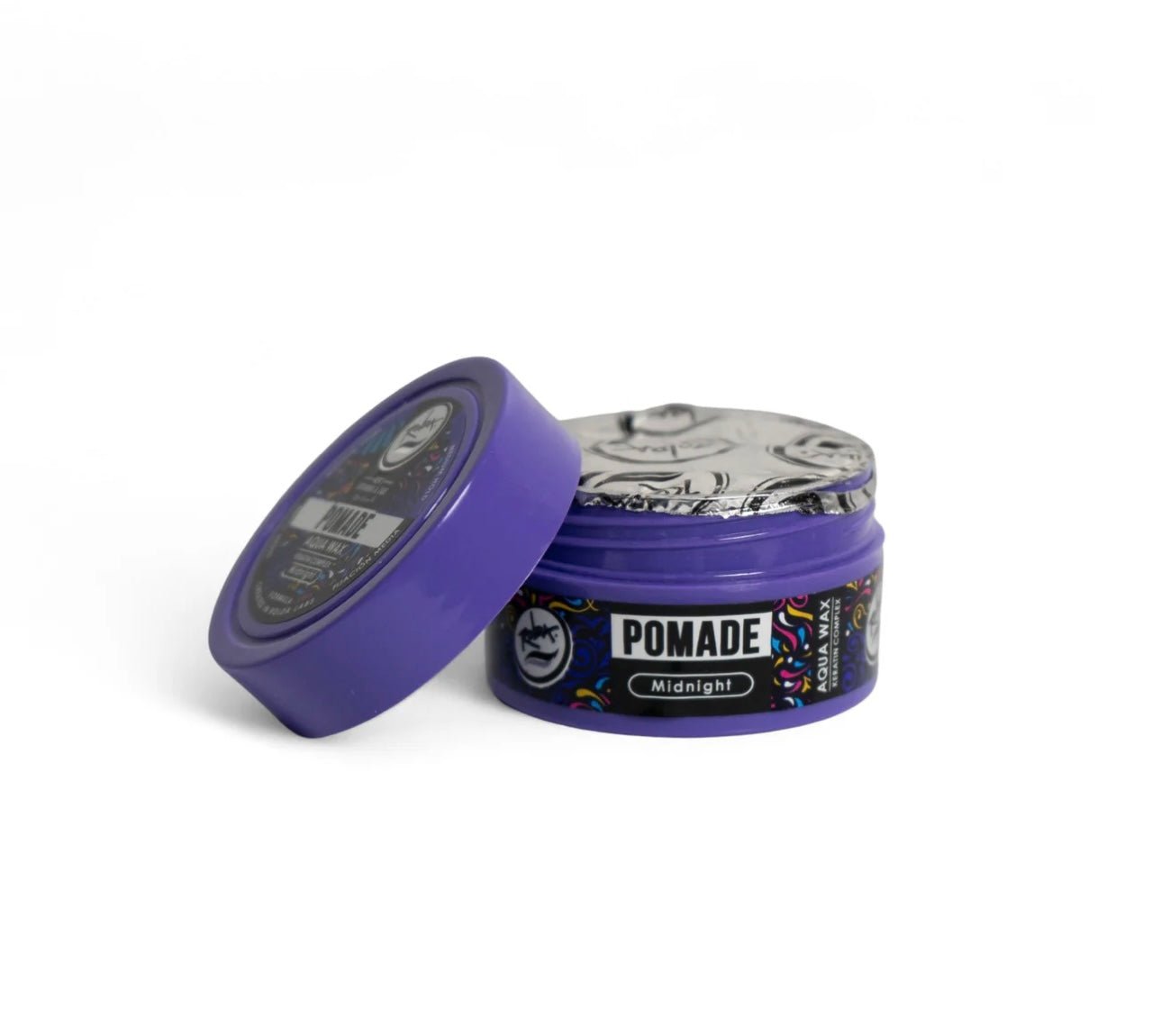 Rolda - Midnight Hair Pomade | Water Based Formula, Medium Hold, Medium Shine, Washes Out Easily, All Day Hold, Flake-free