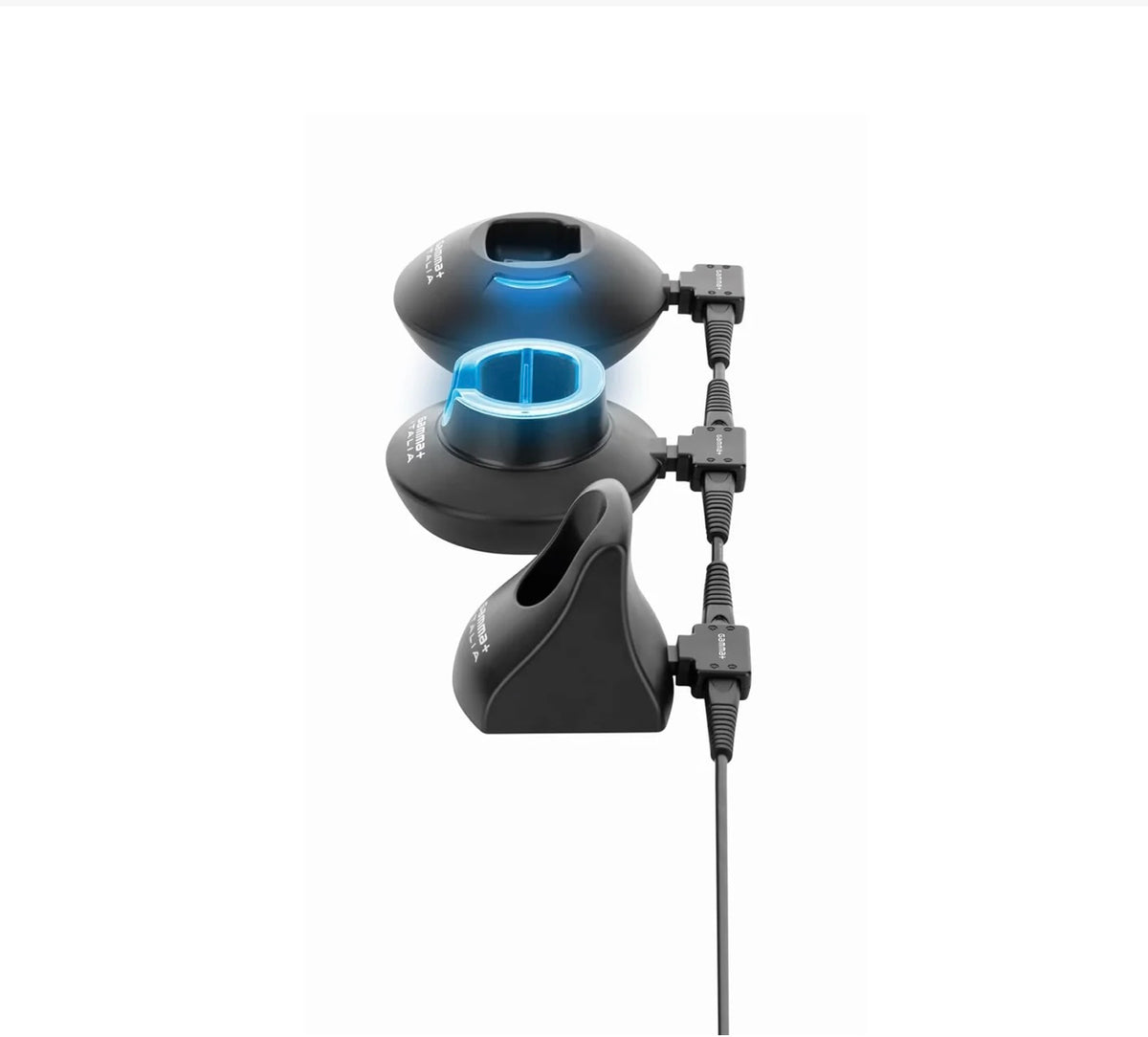 Gamma+ Barberhood Connect 3 Charging System w/ 2 Expansion Cords & Adapter