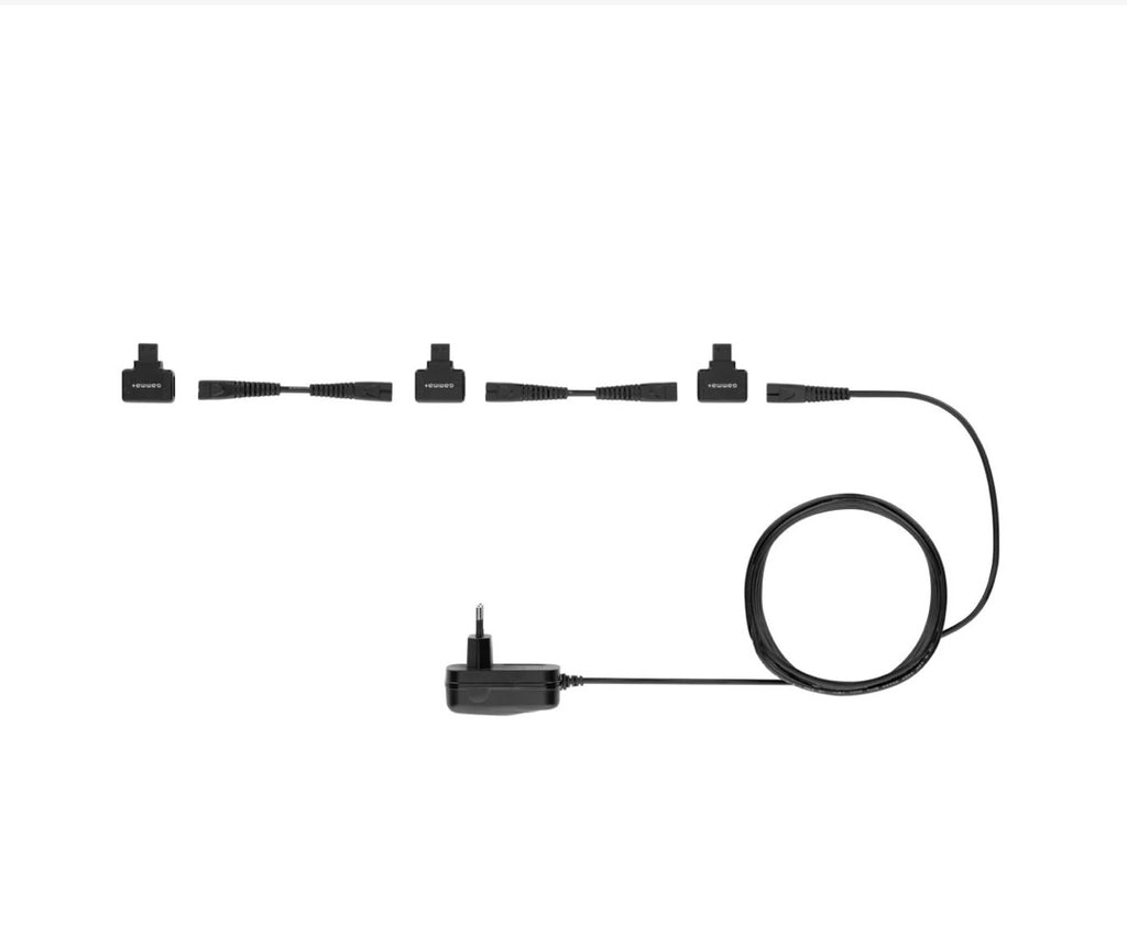 Gamma+ Barberhood Connect 3 Charging System w/ 2 Expansion Cords & Adapter