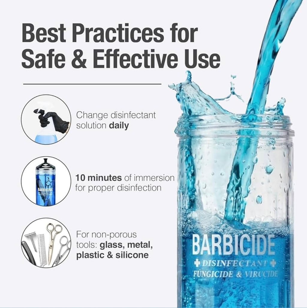 Desinfectante Barbicide, 64 oz