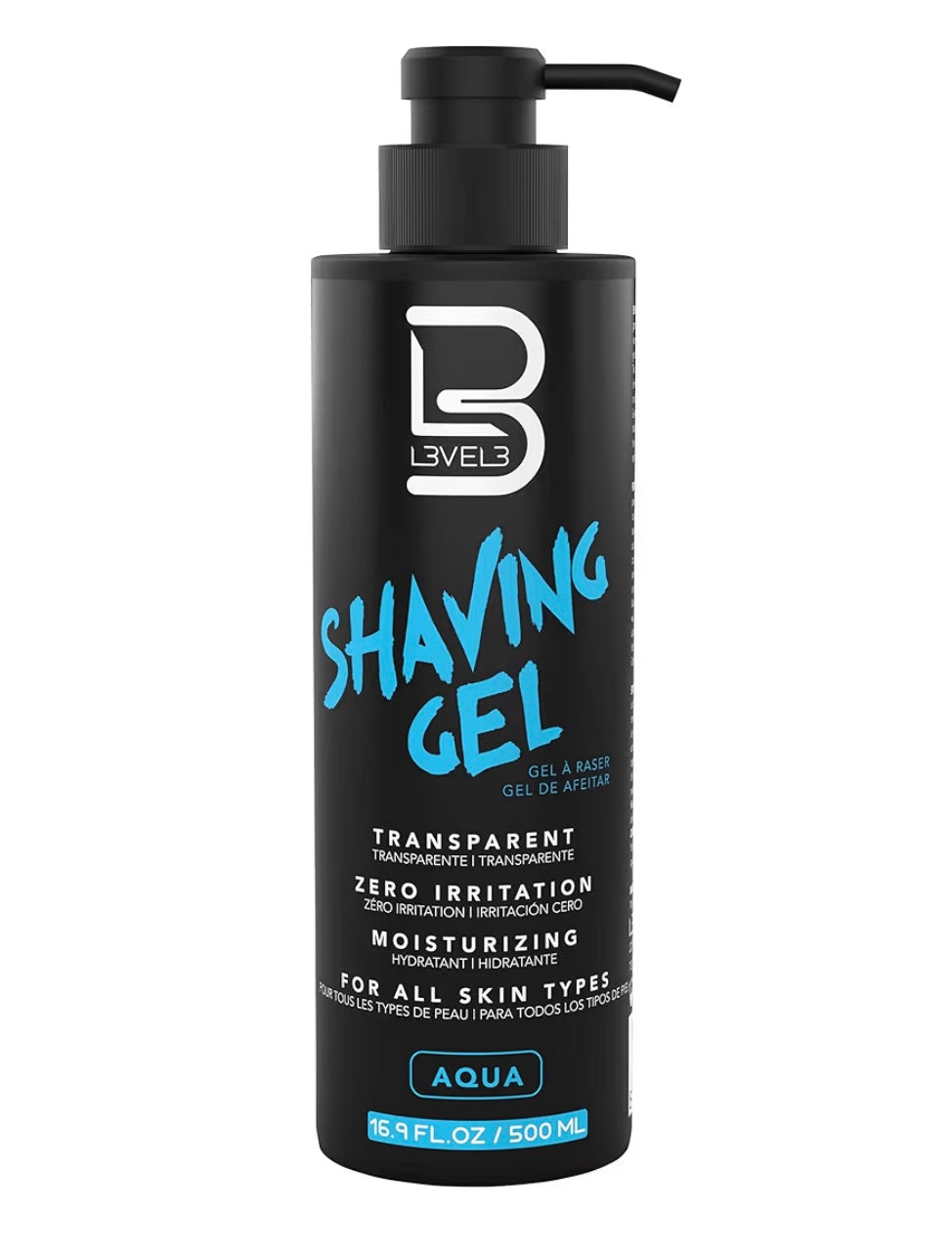 Transparent Shaving Gel