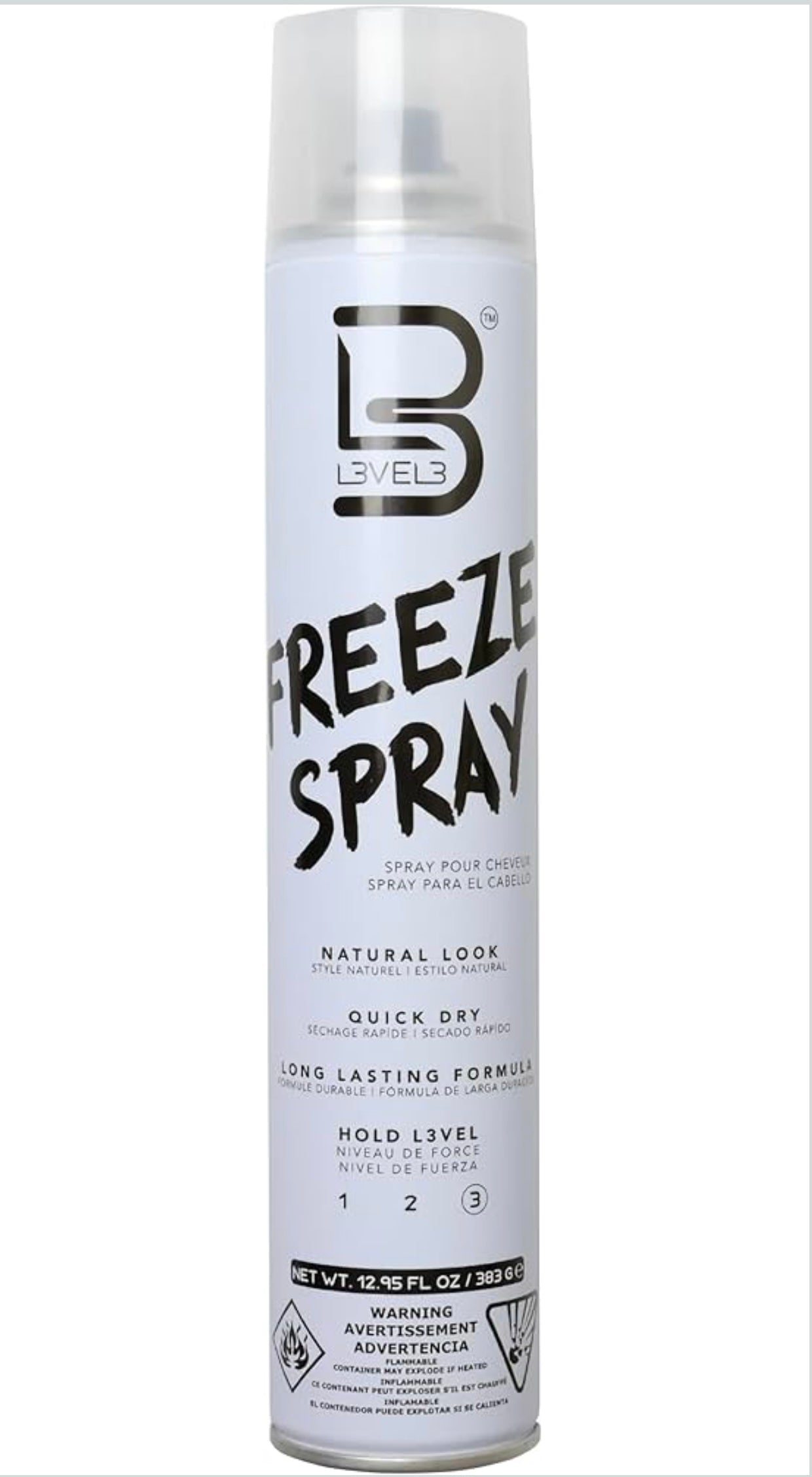 L3VEL3 Freeze Hair Spray