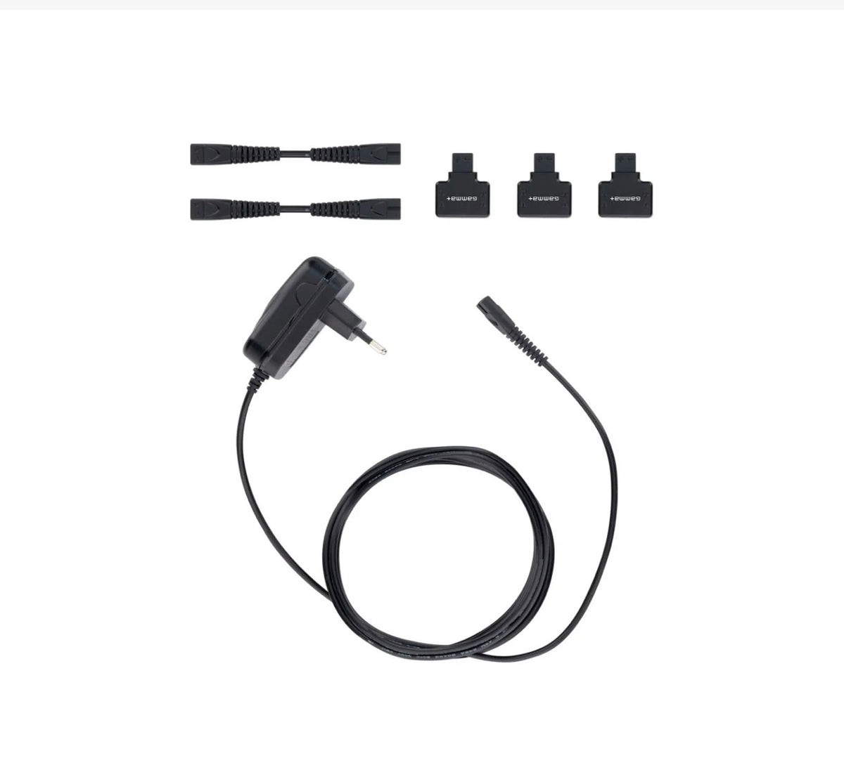 Gamma+ Barberhood Connect 3 Charging System w/ 2 Expansion Cords & Adapter