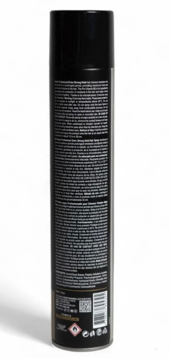 Rolda - Hair Spray Extra Strong Hold | Extra-Strong Hold, Matte Finish, Pro-Vitamin B5, Fight Moisture & Humidity, Catch Flyaway