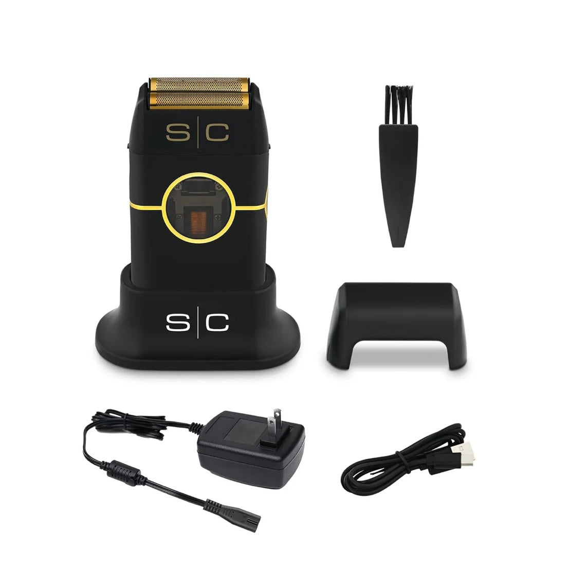 StyleCraft Instinct Metal Double Foil Shaver w/ IN2 Vector Motor & Intuitive Torque Control