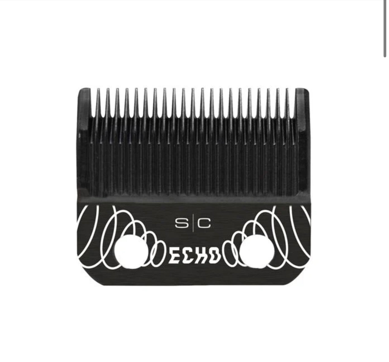 Replacement Echo Fixed DLC Hair Clipper Blade + Deep Tooth Cutter Set