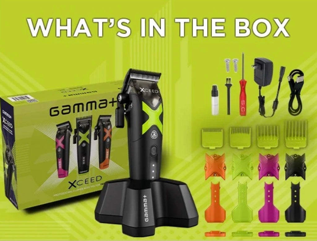 Gamma+ XCEED Professional IN2 Vector Motor Cordless Clipper