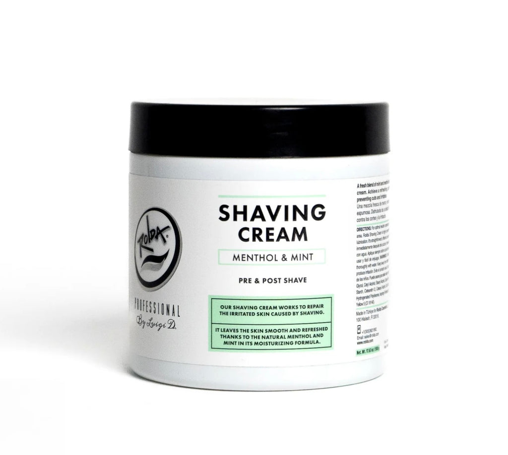 Rolda - Menthol & Mint Shaving Cream For Sensitive Skin