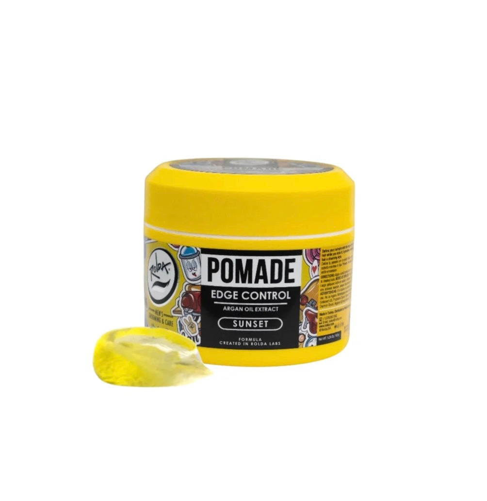 Rolda - Sunset Hair Pomade | Water Based Formula, Medium Hold, Medium Shine, Washes Out Easily, All Day Hold, Flake-free