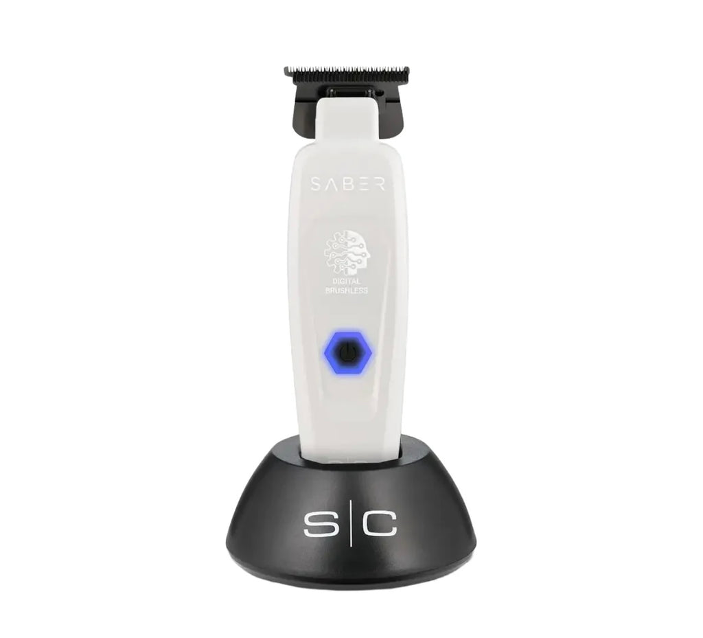 StyleCraft Limited Edition Saber 2 Cordless Digital Brushless Motor Trimmer - White