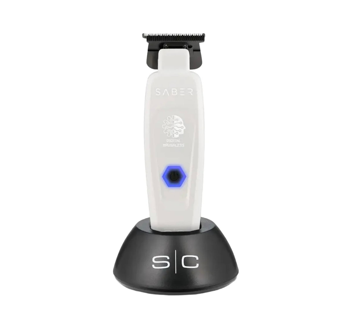 StyleCraft Limited Edition Saber 2 Cordless Digital Brushless Motor Trimmer - White