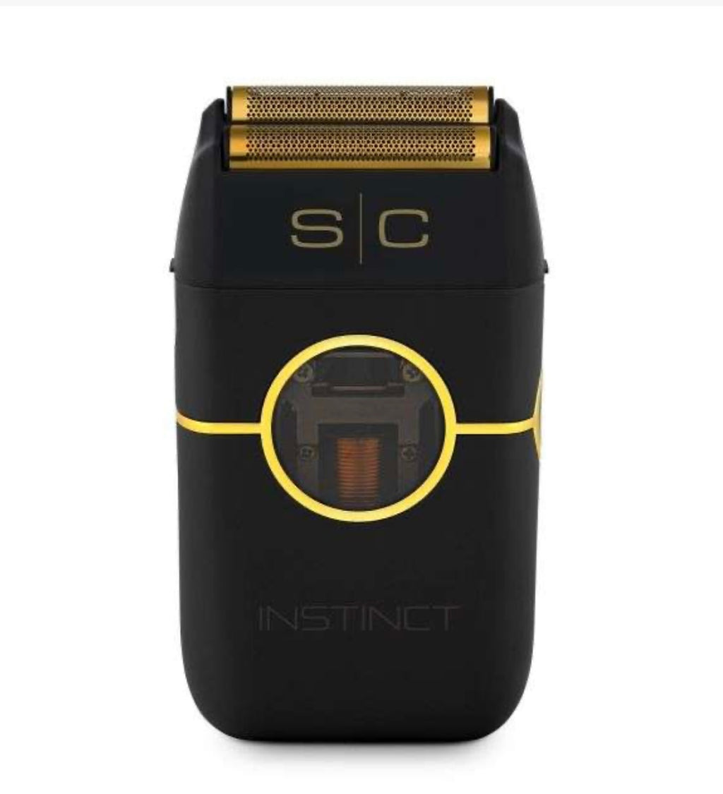 StyleCraft Instinct Metal Double Foil Shaver w/ IN2 Vector Motor & Intuitive Torque Control
