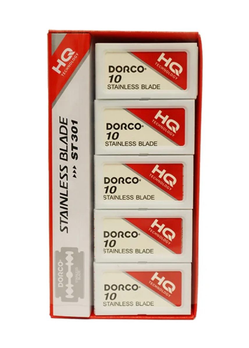Dorco ST-301 Stainless Steel Blades - 100 pack (D212)