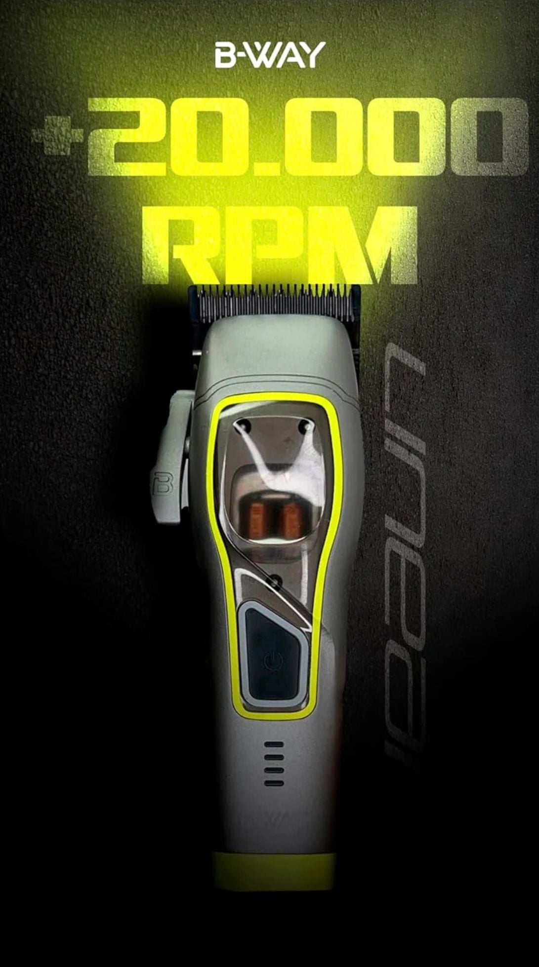 B-Way Linear Cordless Clipper w/ Dual Core Linear Motor