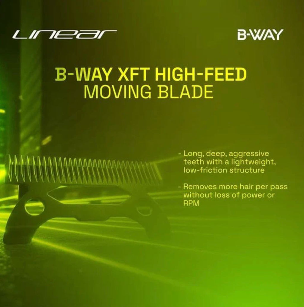 B-Way Linear Cordless Clipper w/ Dual Core Linear Motor