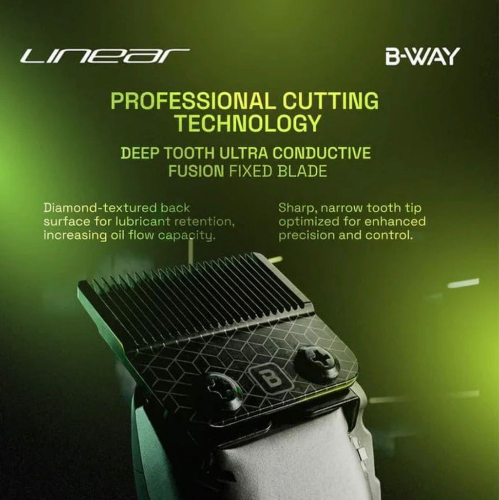 B-Way Linear Cordless Clipper w/ Dual Core Linear Motor